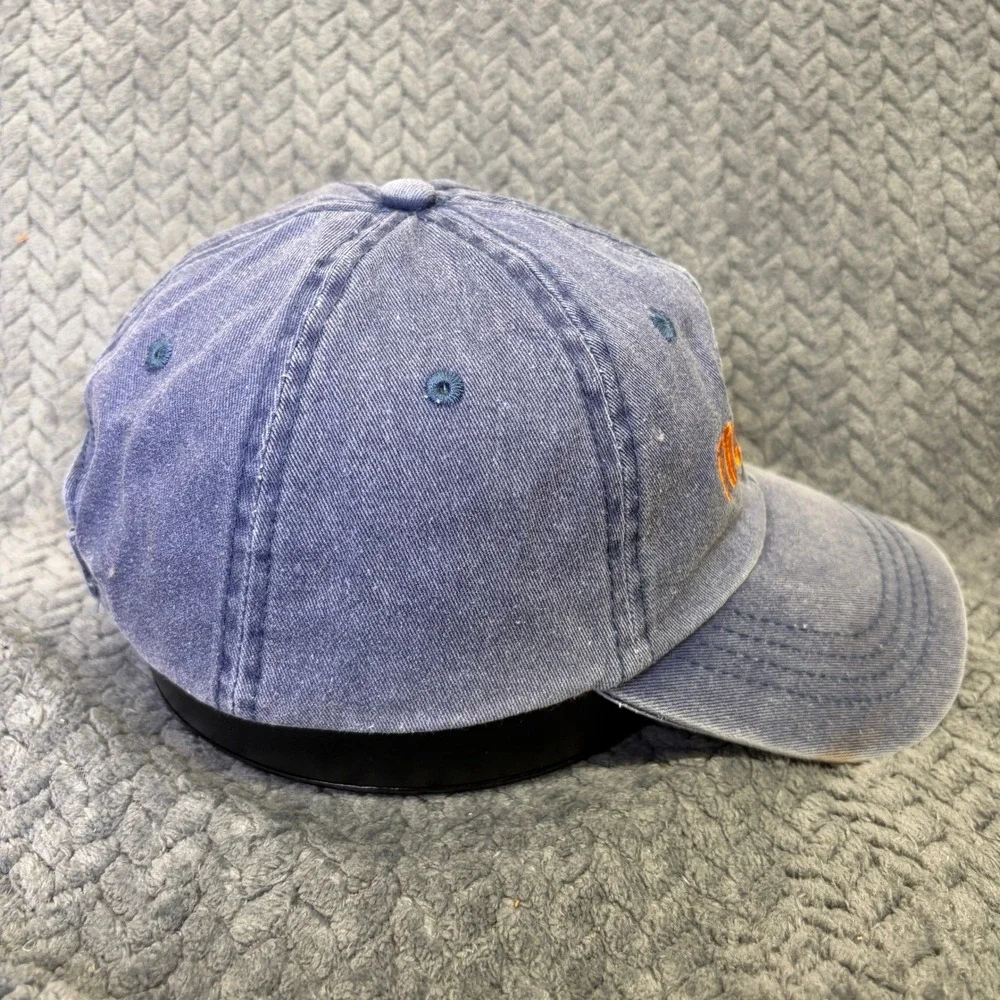 Tawil Tacoqueto Mexican Grill Hat Blue Faded Embroidered Baseball Cap Adjustable